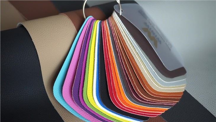 Faux Leather Upholstery Material For Automotive Seat Fabric