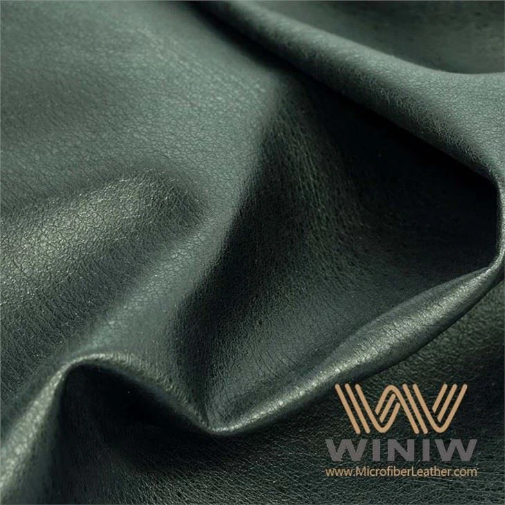 Micro Fiber PU Nubuck Leather For Making Shoes Materials