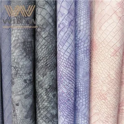 Тисненая искусственная кожа из искусственной кожи Крокодиловая кожа