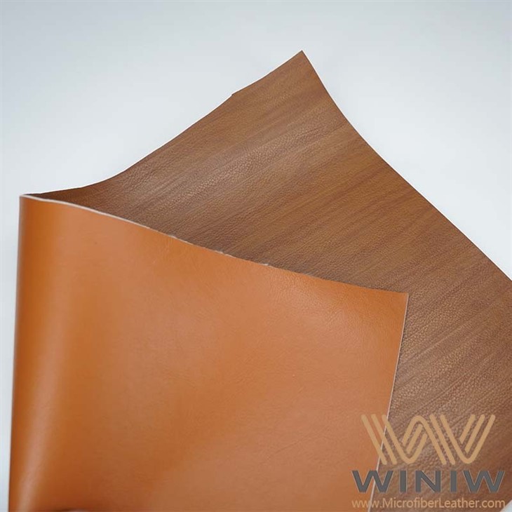 Материал ПВК искусственной кожи цвета Бурливуд для пляжной обуви