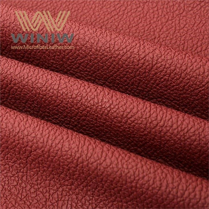 Burgundy Wine Red Synthetic Leather For Auto