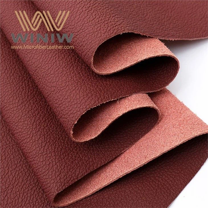 Burgundy Wine Red Synthetic Leather For Auto