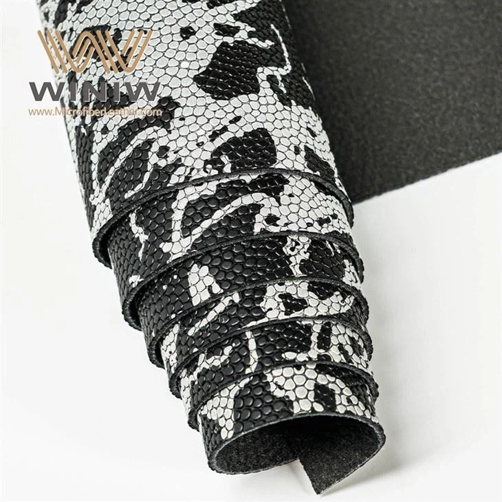 Colorfast Micro Fiber Leather PU Imitation Material For Clothing